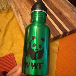 WWF Stainless Steel Water Bottle  Green